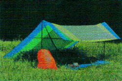 Ultralight shelter tarp.